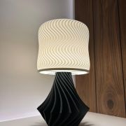 LAMP „CYCLONE“ / DESIGNER LAMP / PRINTABLE SHADES (VASEMODE)