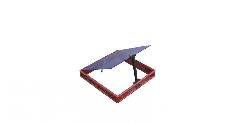CREALITY K1 MAX RAISER / RISER / TOP COVER / UPGRADE (VERSION 2, WITH SWING-ARM)
