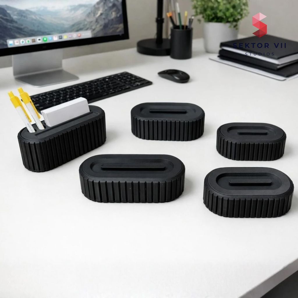 Desk Organizer STL, a Simple Parametric Storage Tray