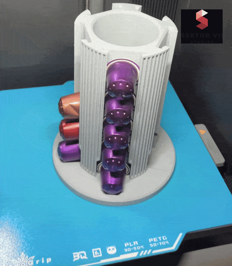 Coffee capsule holder, a reliable two-in-one kitchen piece - real photo 4 of 4
